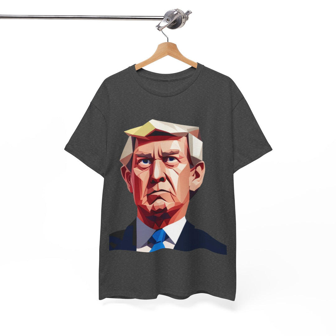 Unisex Heavy Cotton Tee with Doland Trump image